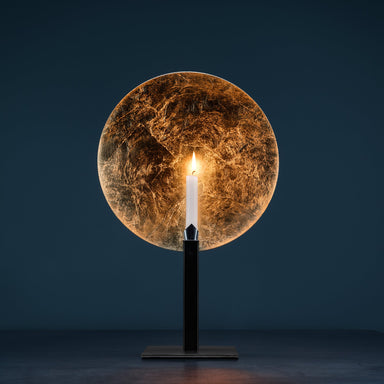 Gemma Table Candle Holder - Gold | Nicholas Engert Interiors