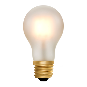 Light bulb on a white background