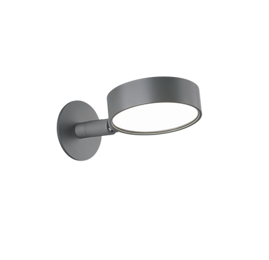 Wall Mounted Adjustable Reading Light in Taupe