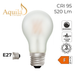 Aquila light bulb with specifications on a white background