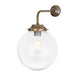 Bamako Globe Wall Light 20cm - Wall Lights from RETROLIGHT. Made by Mullan Lighting.