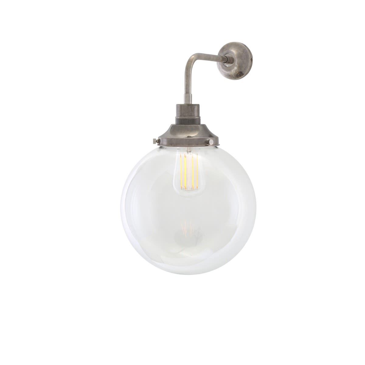 Bamako Globe Wall Light 25cm - Wall Lights from RETROLIGHT. Made by Mullan Lighting.