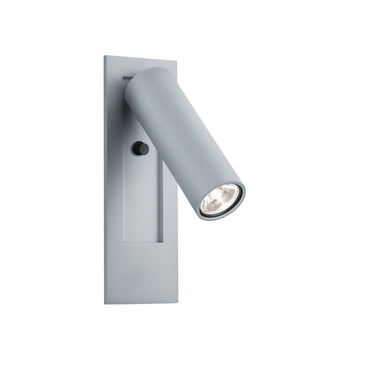 Wall Mounted Adjustable Reading Light - Silver - Contemporary Lighting from RETROLIGHT. Made by BM.