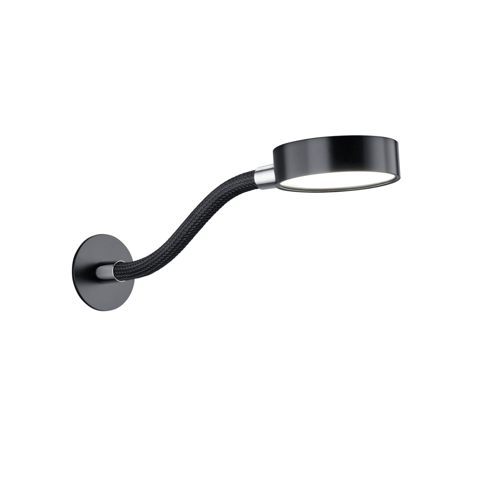 Wall Mounted Adjustable Reading Light - Black/Black - Contemporary Lighting from RETROLIGHT. Made by BM.