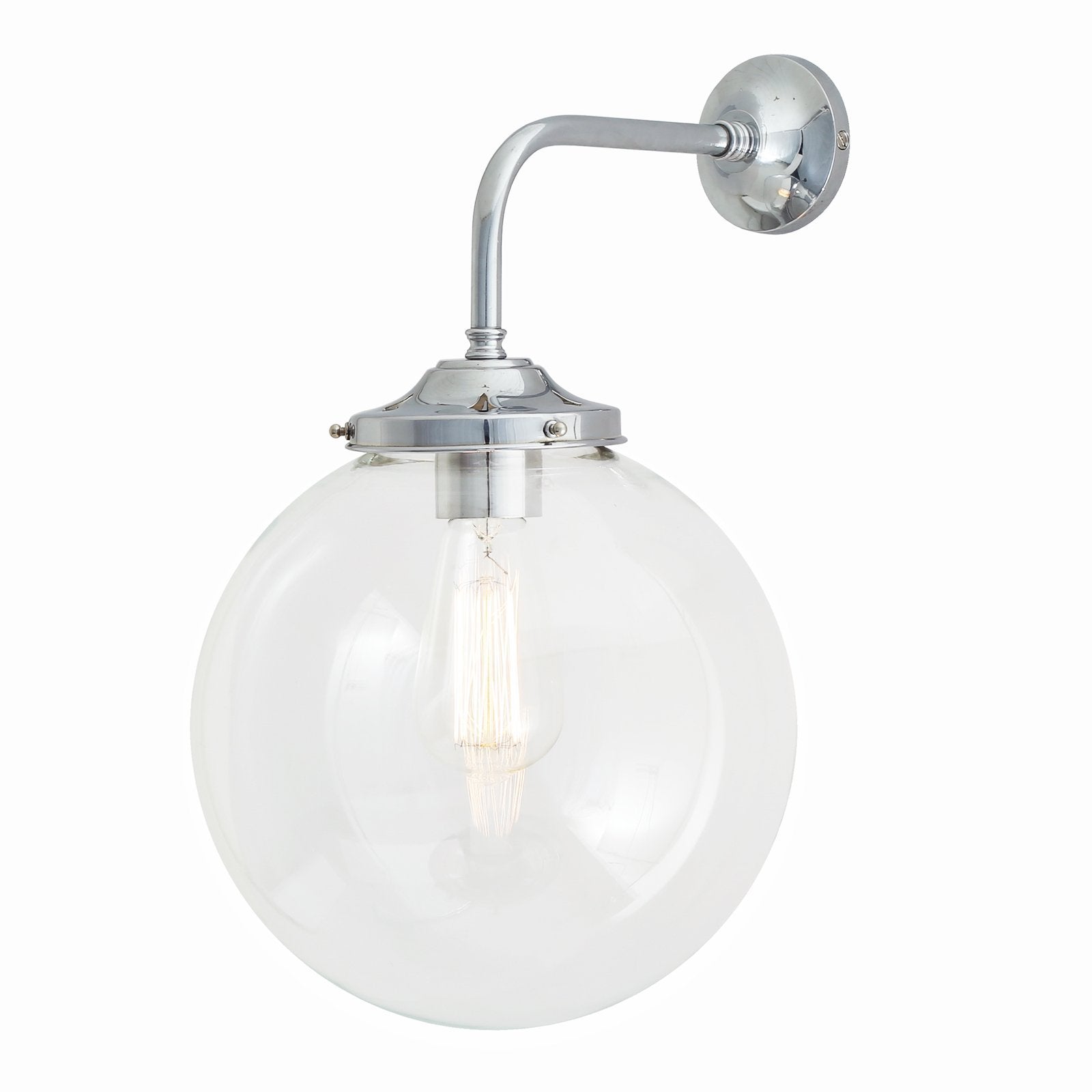 Bamako Globe Wall Light 25cm - Wall Lights from RETROLIGHT. Made by Mullan Lighting.