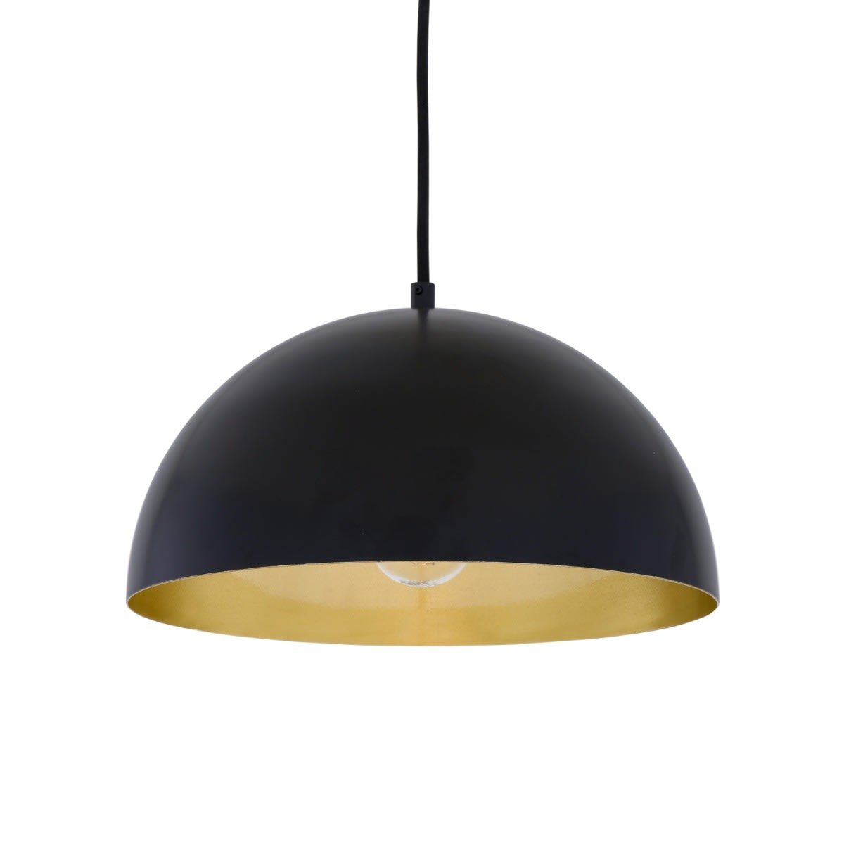 Avon Brass Dome Pendant 30cm - Pendant Lights from RETROLIGHT. Made by Mullan Lighting.