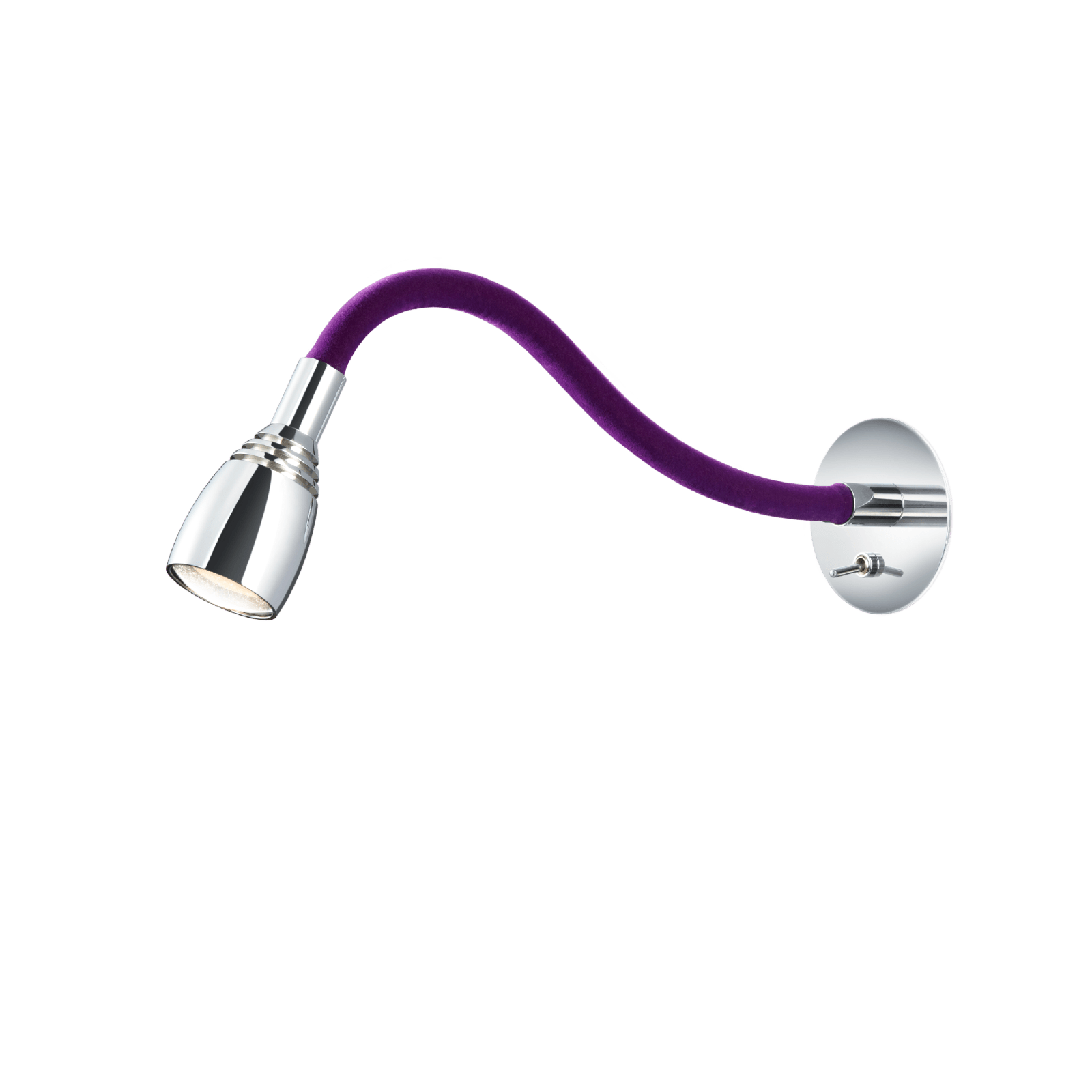 Wall Mounted Adjustable Reading Light - Violet Velvet - Contemporary Lighting from RETROLIGHT. Made by BM.