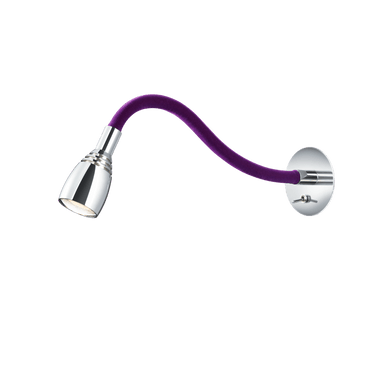 Wall Mounted Adjustable Reading Light - Violet Velvet - Contemporary Lighting from RETROLIGHT. Made by BM.