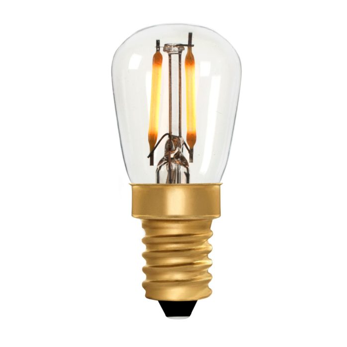 ST26 Pigmy Clear 1W E14 2200K Filament Lamp NEW*