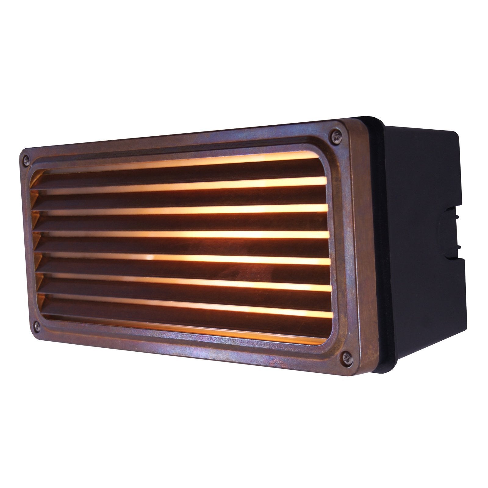 Agher Recessed Grill Wall Light IP54 - Wall Lights from RETROLIGHT. Made by Mullan Lighting.