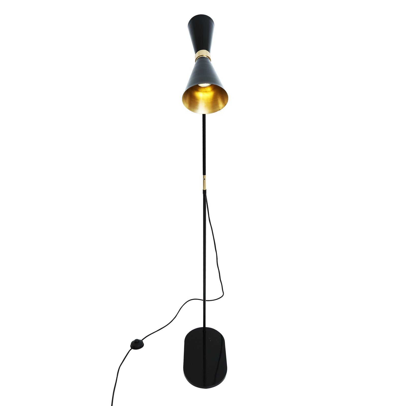 Contemporary chandelier - CAIRO MID-CENTURY - Mullan Lighting - brass / 8  light / commercial