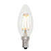 Candle C35 Clear 4W E14 2700K - LED Lamp from RETROLIGHT. Made by Zico Lighting.