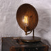 Cullen Industrial Dish Table Lamp - Table Lamps from RETROLIGHT. Made by Mullan Lighting.