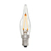 French Candle C22 Clear 2W E14 2700K - LED Lamp from RETROLIGHT. Made by Zico Lighting.