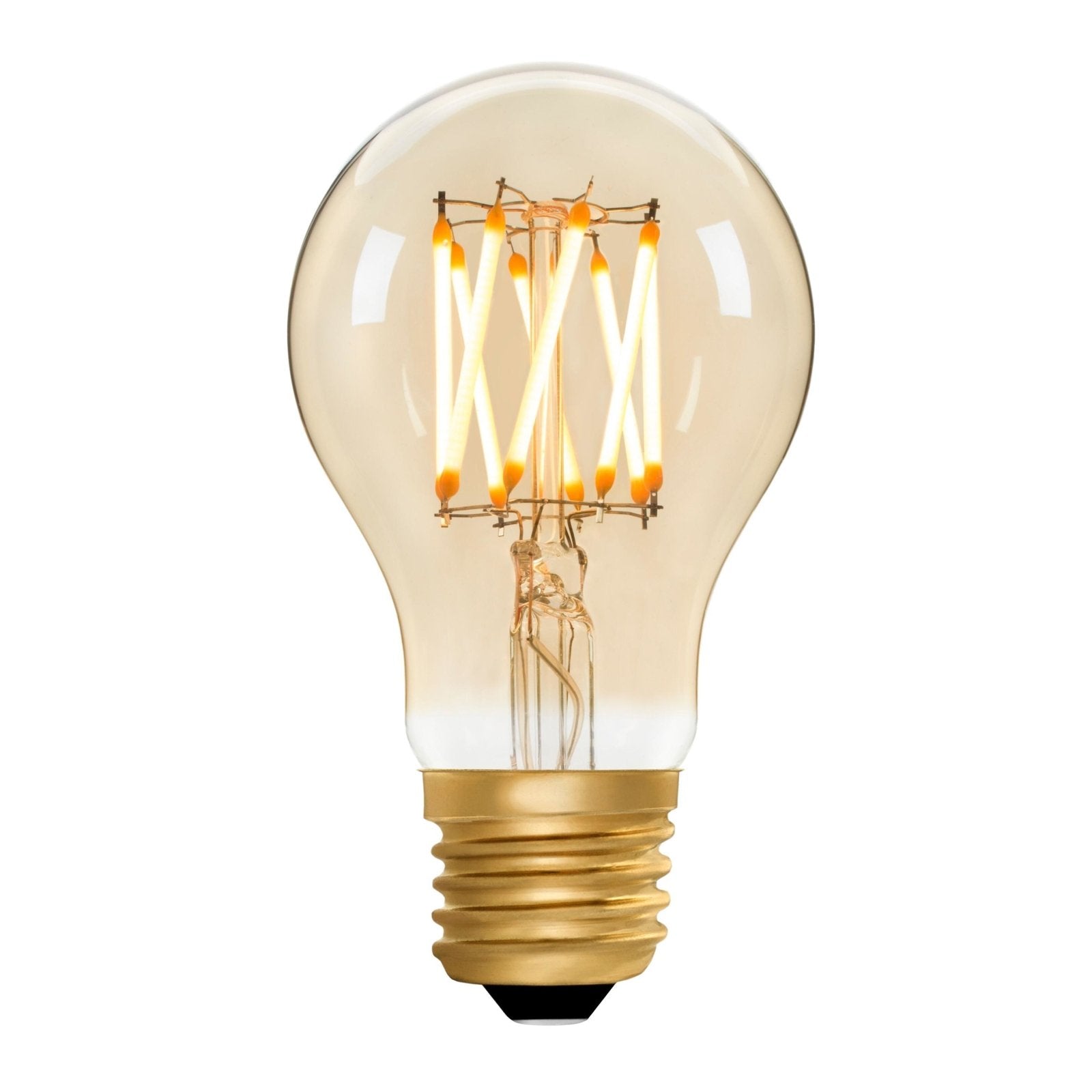 GLS A60 Amber 6W E27 2200K - LED Lamp from RETROLIGHT. Made by Zico Lighting.