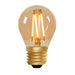 Golfball G45 Amber 4W E27 2200K - LED Lamp from RETROLIGHT. Made by Zico Lighting.