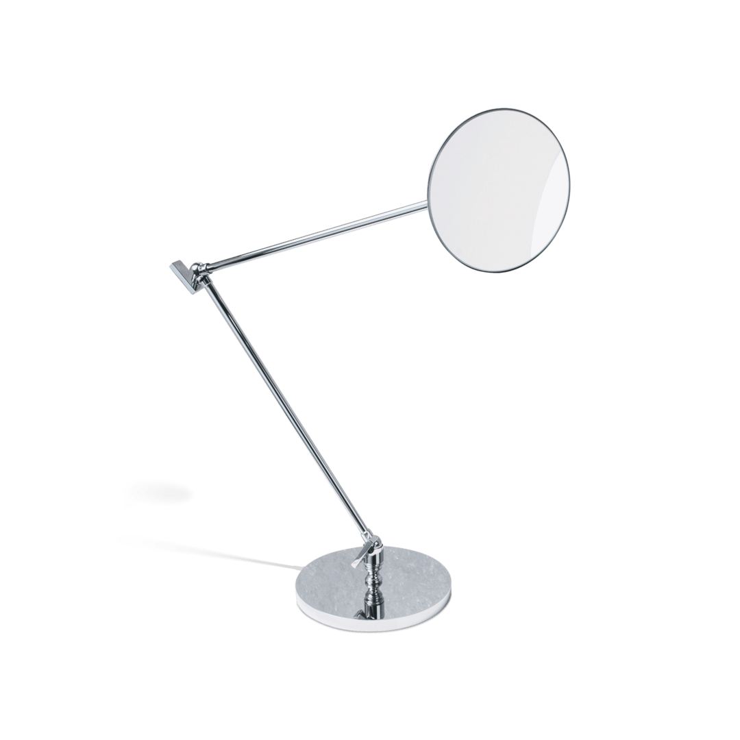 Adjustable Cosmetic Mirror SPT70 - Polished Chrome - Bathroom Accessories from RETROLIGHT. Made by DW.