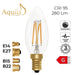 Candle C35 Frosted 4W E14 2200K - LED Light Bulbs from RETROLIGHT. Made by Zico Lighting.