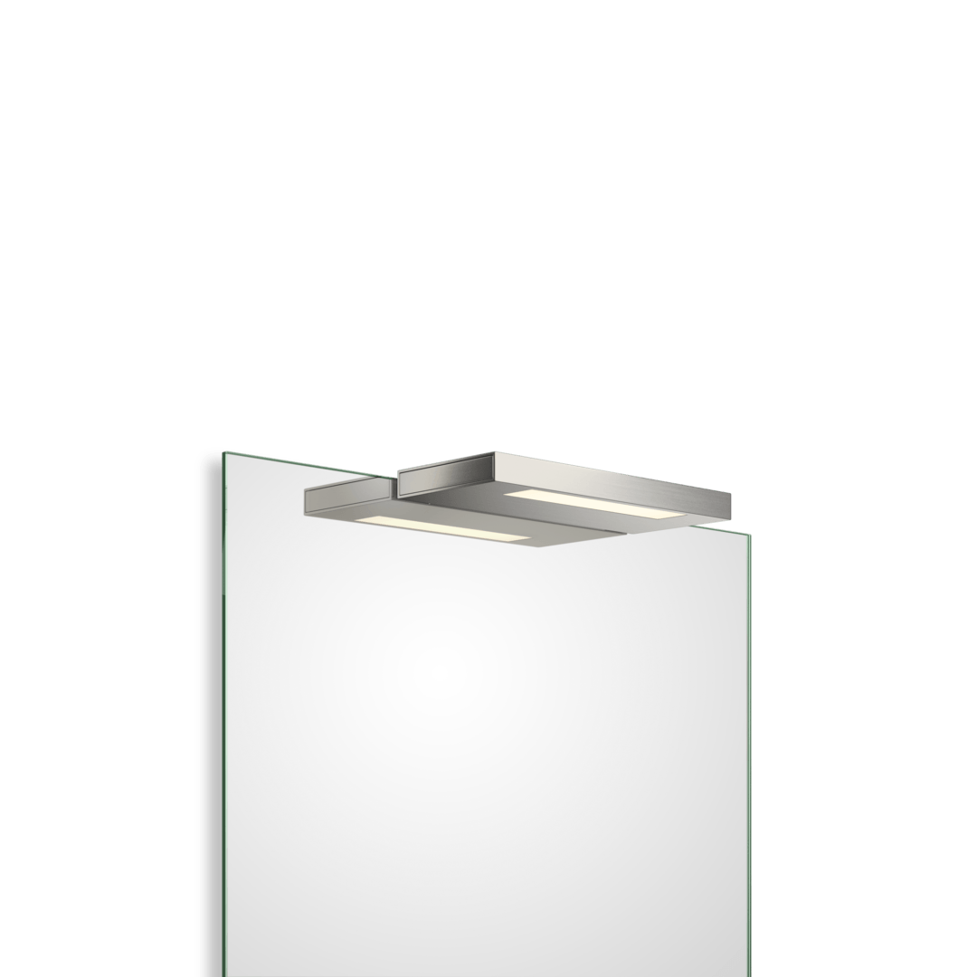 Slim 240mm Bathroom Wall Light - Satin Nickel - Classic Lighting from RETROLIGHT. Made by DW.