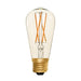 Squirrel Cage ST64 Amber 2W E27 2200K - LED Lamp from RETROLIGHT. Made by Zico Lighting.