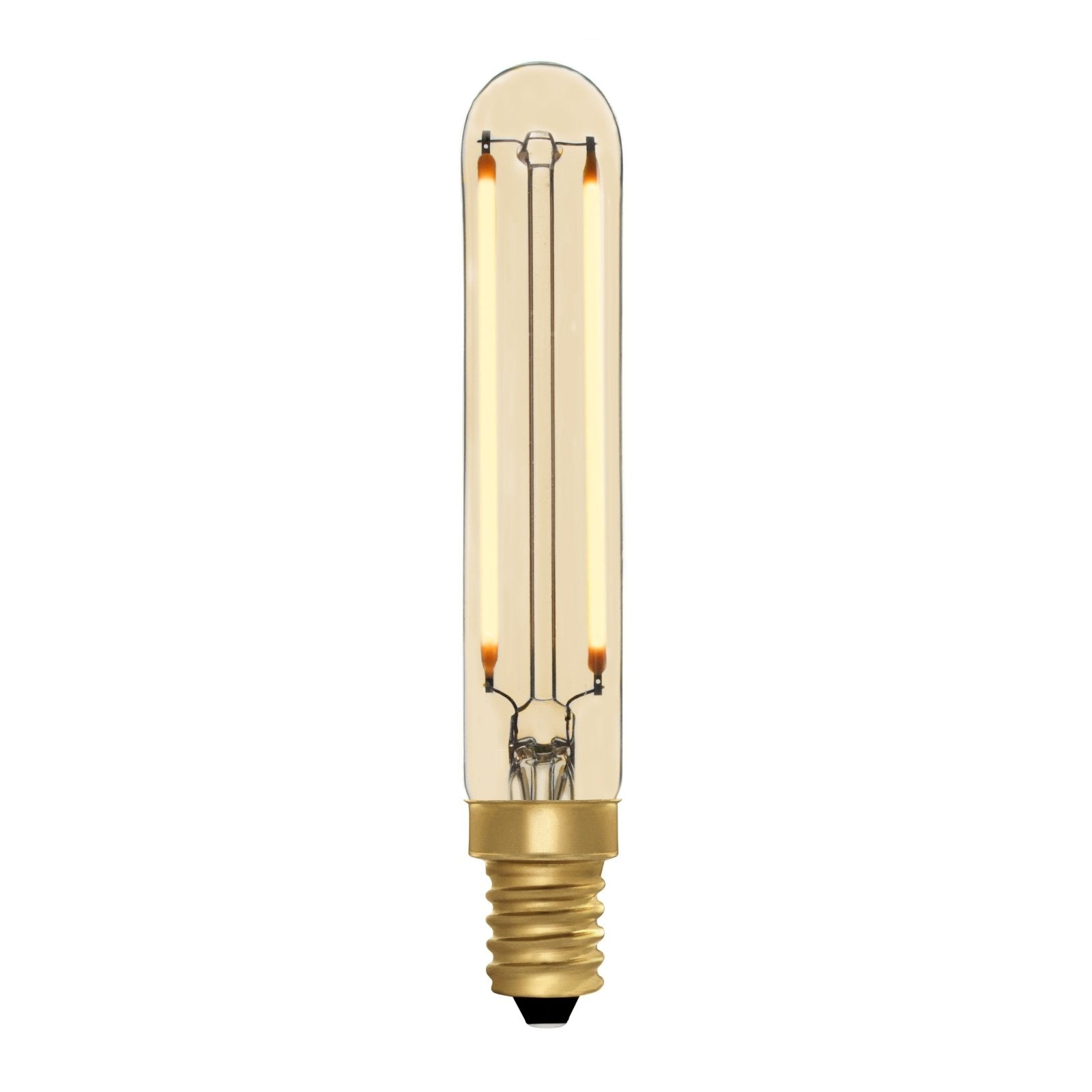 Tube T20 115mm Amber 2.7W E14 2200K - LED Lamp from RETROLIGHT. Made by Zico Lighting.